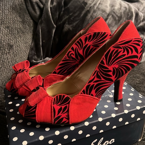 Ruby Shoo Harper Red size 11US - Picture 4 of 9